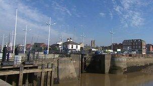 Hull waterfront