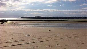 Jersey's West Park beach