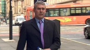 Barry Rogerson at Newcastle Magistrates' Court