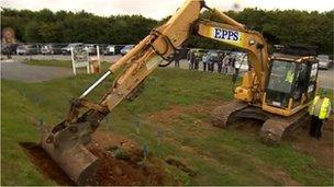 Groundbreaking ceremony