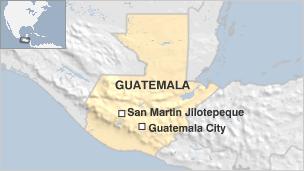 Guatemala map