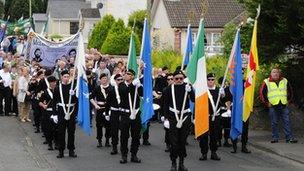 Castlederg parade