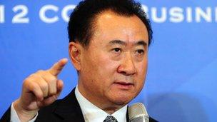 Dalian Wanda founder Wang Jianlin