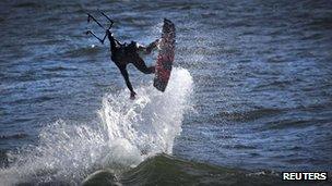 Kite surfer