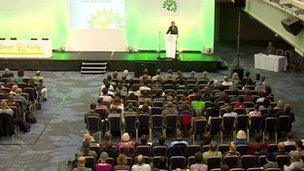 Green Party conference delegates