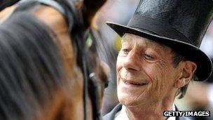 Sir Henry Cecil with Frankel