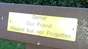 Daniel Pelka memorial bench