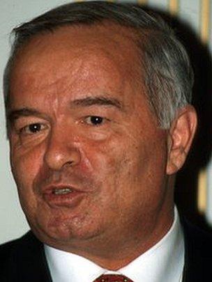 Uzbek President Islam Karimov