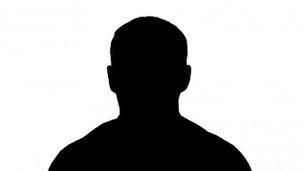 Silhouette of a man