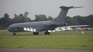 VC10 at Dunsfold Park