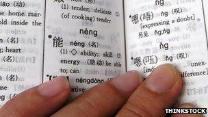 Chinese dictionary