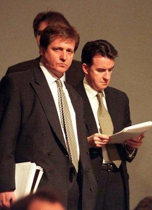 Alastair Campbell and Peter Mandelson in 1997