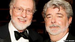 John Williams and George Lucas