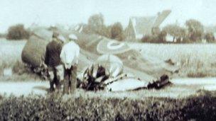 Lancaster bomber, Bassevelle, France