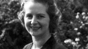 Margaret Thatcher pictured in 1959