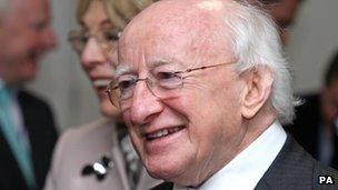 Michael D Higgins is the current Irish president