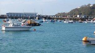 St Peter Port harbour, Guernsey