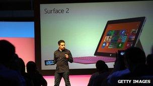 Microsoft unveiled its new Surface 2 tablets in September