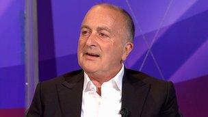 Tony Robinson on Question Time