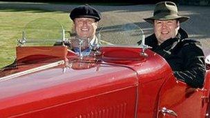 Antiques experts James Braxton and Thomas Plant from Antiques Road Trip