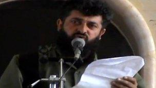 Ahmed al-Sheikh, leader of Suqour al-Sham