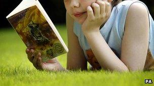 Child reading