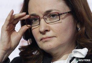 Russia's Elvira Nabiullina