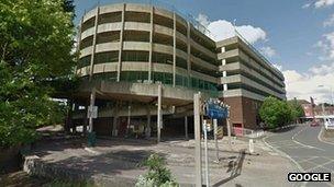 The Orchard multi-storey car park in Taunton, Somerset