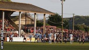 Cornish Pirates' Mennaye Field ground