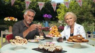 Paul Hollywood and Mary Berry