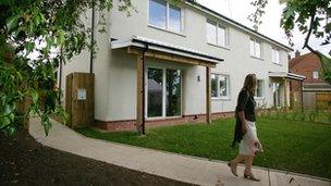 North Kesteven District Council's straw house