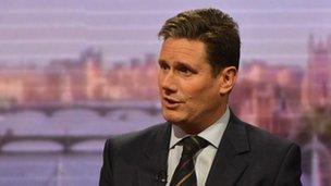 Director of Public Prosecutions Keir Starmer