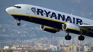 Ryanair plane