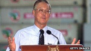 Former Prime Minister Goh Chok Tong