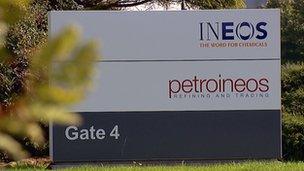 Ineos sign