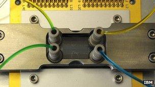 IBM redox flow test system