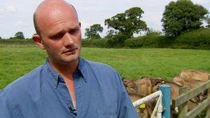 Cheshire farmer Phil Latham