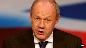 Police Minister Damian Green