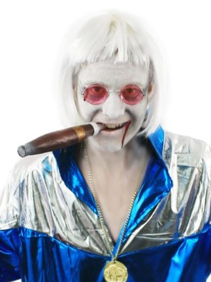 Zombie Jimmy Savile fancy dress costume