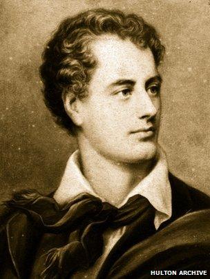 Lord Byron circa 1820