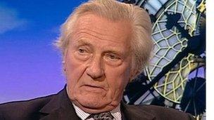 Former deputy prime minister Lord Heseltine