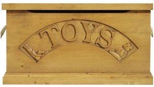 The toy box made by Hibba Toys