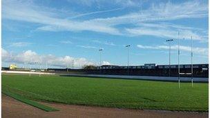 Workington's Derwent Park ground