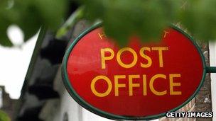 Post Office sign