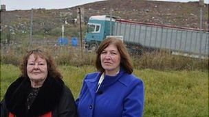 Jean Kennedy, left, and Iris Ryder of Friends of Hartlepool