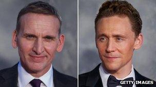 Christopher Eccleston and Tom Hiddleston