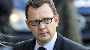 Andy Coulson arrives at court