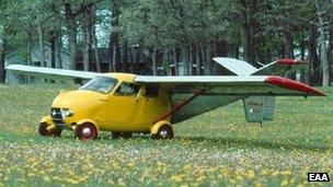 Rebuilt Aerocar prototype