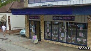 Dorothy House Hospice Care shop in Melksham