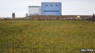 Hinkley A and B nuclear power stations